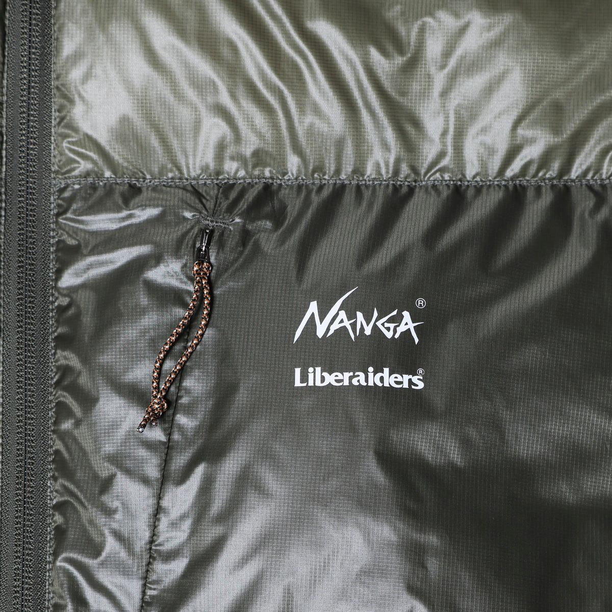 NANGA X LIBERAIDERS RIPSTOP NYLON DOWN JACKET