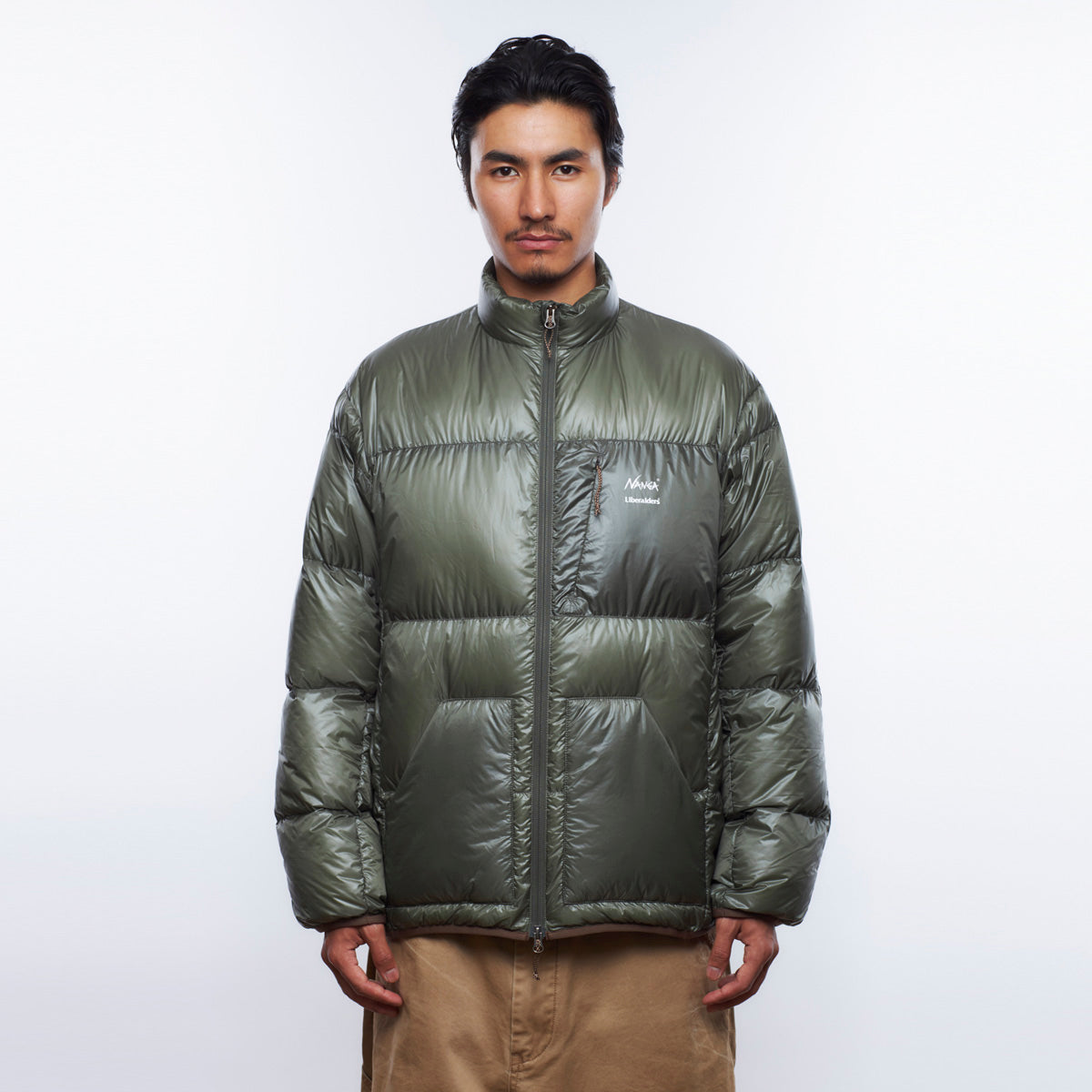 NANGA X LIBERAIDERS RIPSTOP NYLON DOWN JACKET