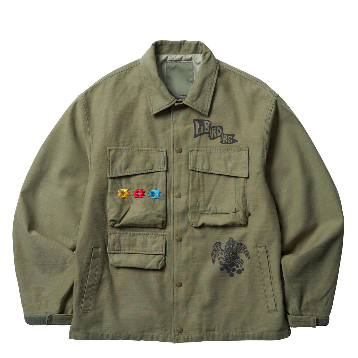 GARMENT DYED MILITARY JACKET