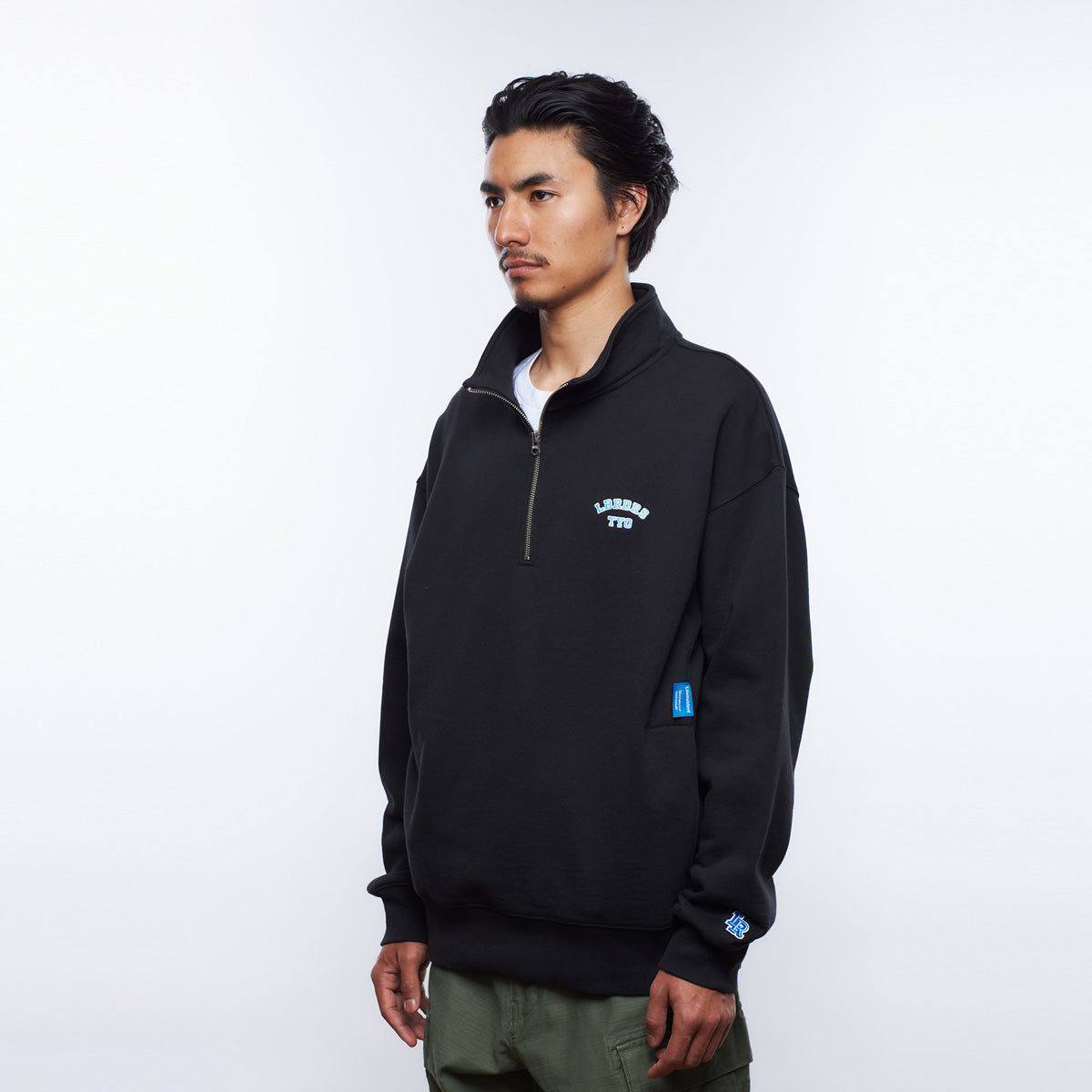 HEAVY WEIGHT FLEECE HALF ZIP