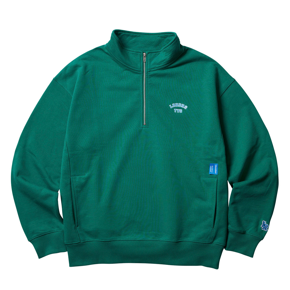 HEAVY WEIGHT FLEECE HALF ZIP