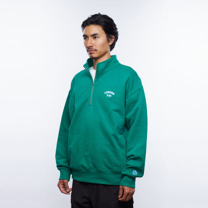 HEAVY WEIGHT FLEECE HALF ZIP