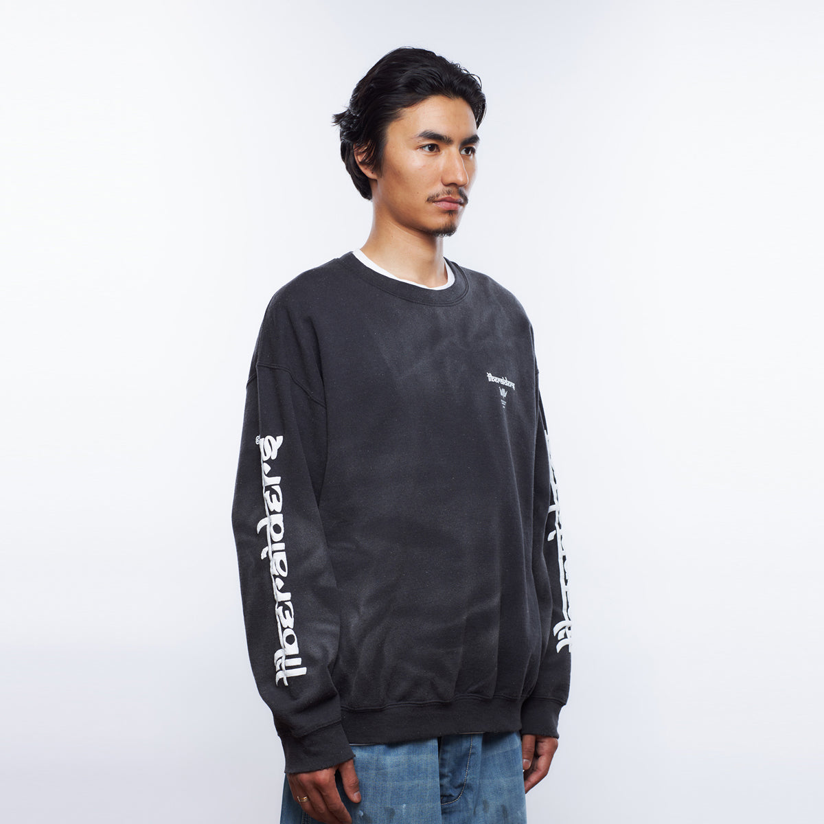 LR SLEEVE LOGO VINTAGE CREWNECK