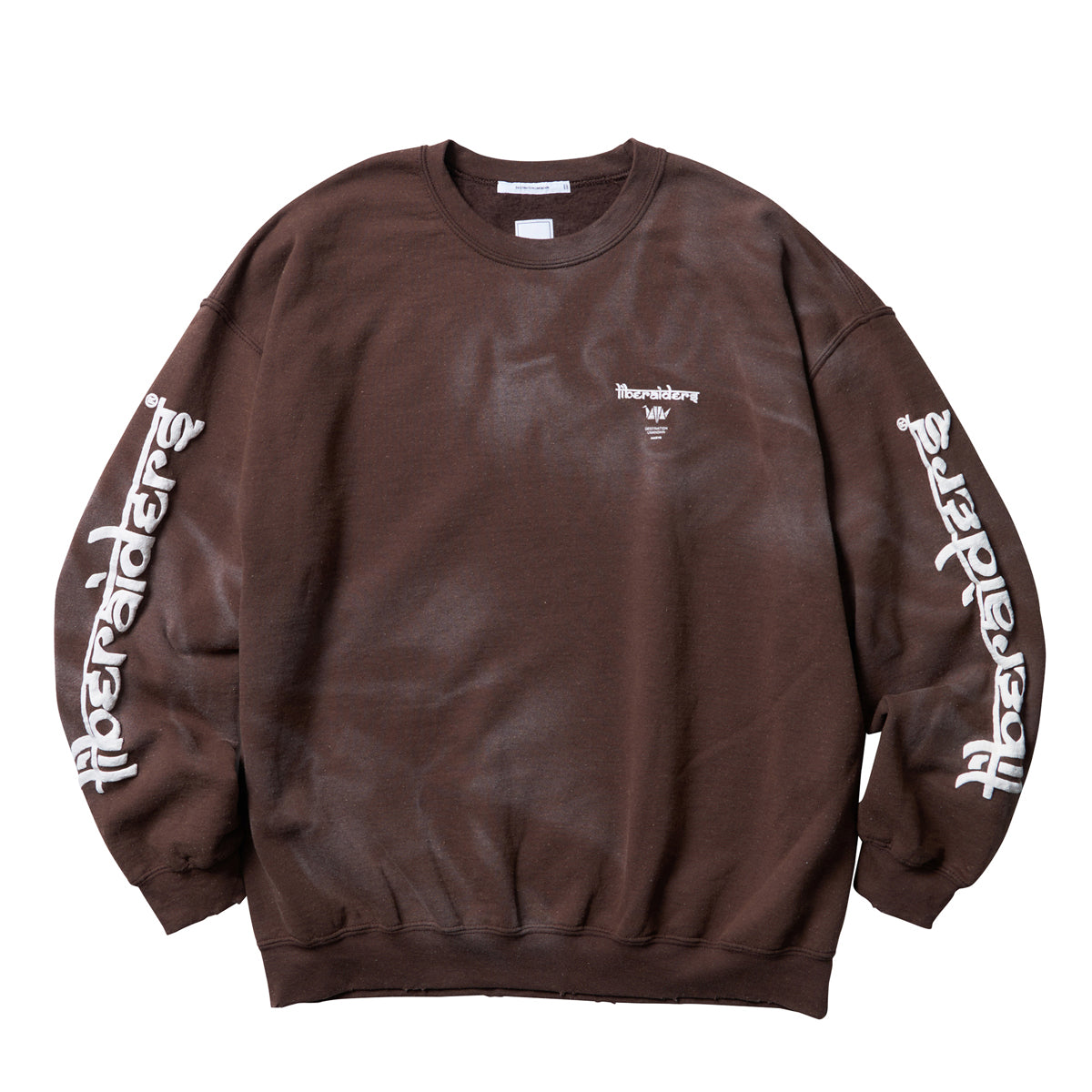 LR SLEEVE LOGO VINTAGE CREWNECK