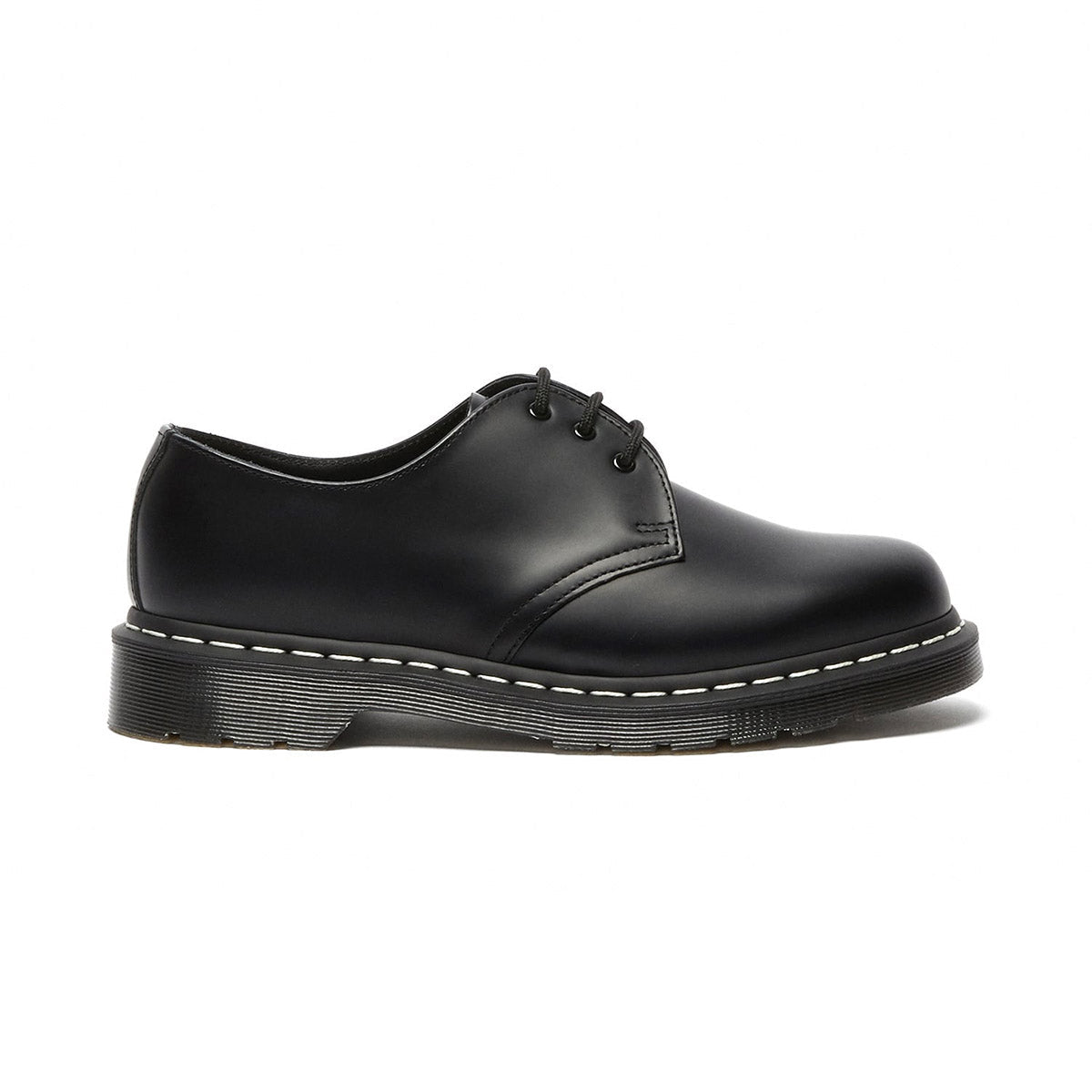 Dr. MARTENS 1461 White Stitch 3 Eye Shoe ドクターマーチン 1461 ホワイトステッチ 3 ホール シューズ 24757001【レディース 3ホールシューズ レザーシューズ 定番モデル ローカット 26FW】