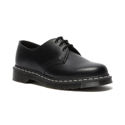 Dr. MARTENS 1461 White Stitch 3 Eye Shoe ドクターマーチン 1461 ホワイトステッチ 3 ホール シューズ 24757001【レディース 3ホールシューズ レザーシューズ 定番モデル ローカット 26FW】