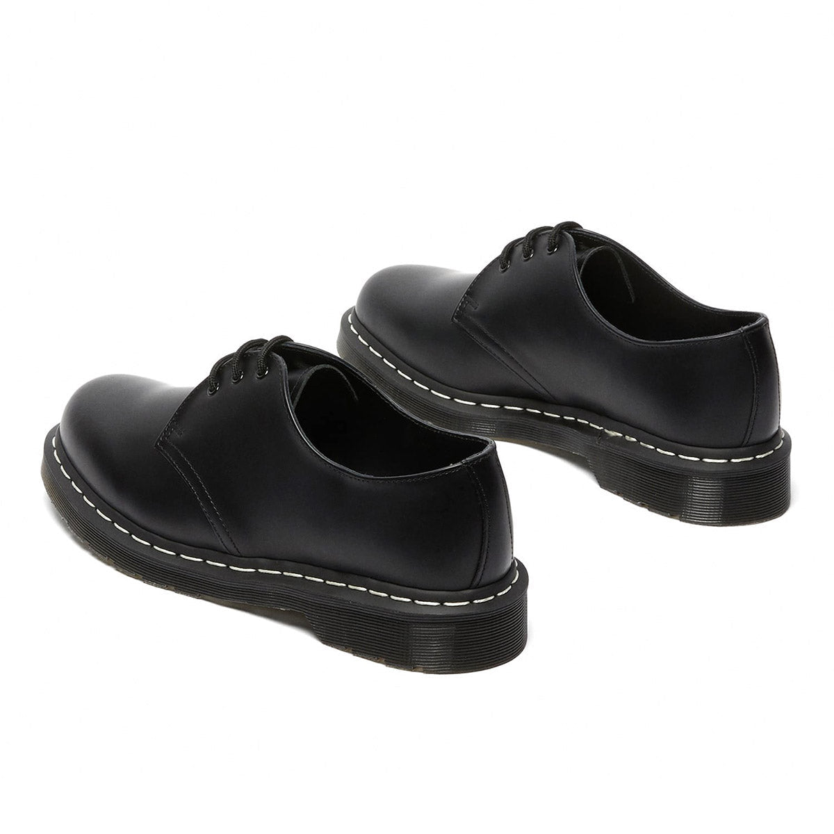 Dr. MARTENS 1461 White Stitch 3 Eye Shoe ドクターマーチン 1461 ホワイトステッチ 3 ホール シューズ 24757001【レディース 3ホールシューズ レザーシューズ 定番モデル ローカット 26FW】