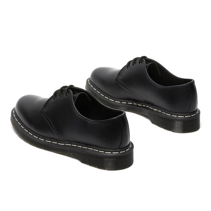 Dr. MARTENS 1461 White Stitch 3 Eye Shoe ドクターマーチン 1461 ホワイトステッチ 3 ホール シューズ 24757001【レディース 3ホールシューズ レザーシューズ 定番モデル ローカット 26FW】