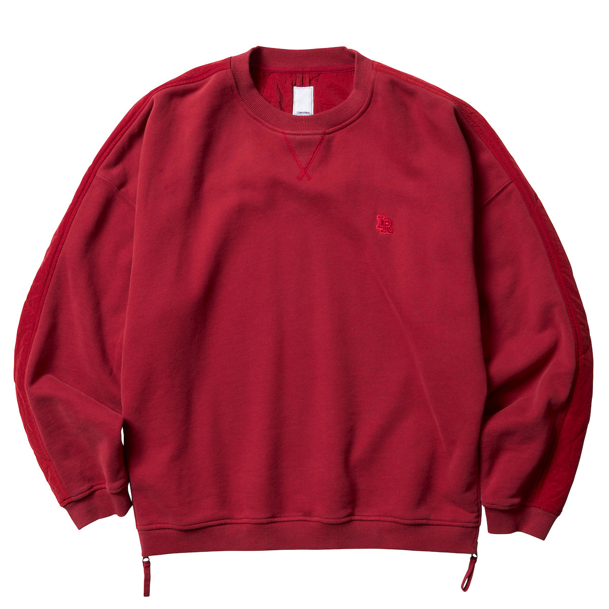 COTTON FLEECE QUILTED CREWNECK III