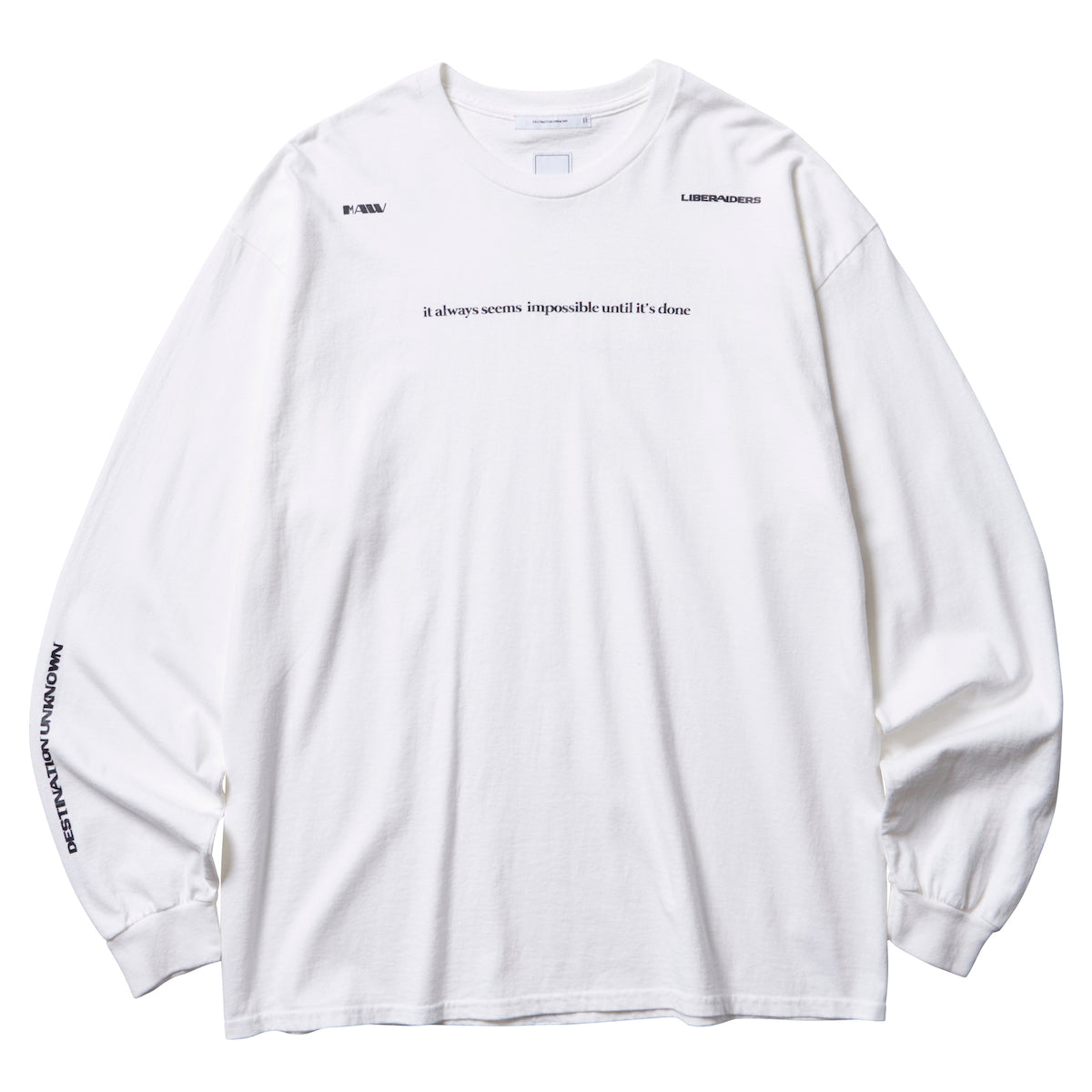 MULTI PRINT L/S TEE