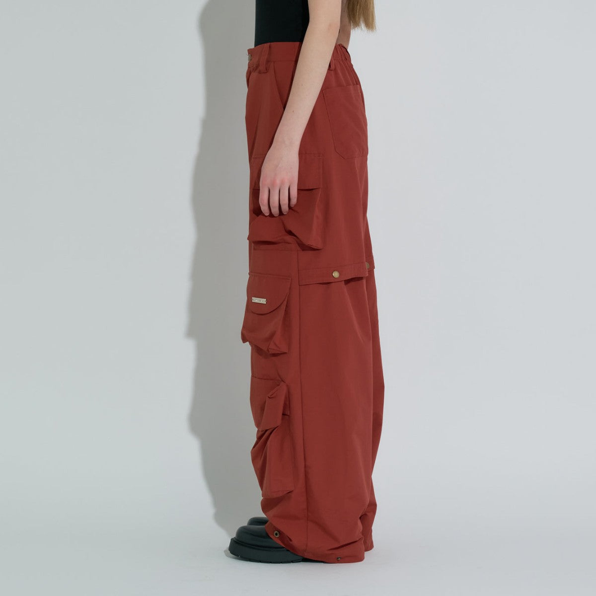 MATTE BAGGY LONG PANTS