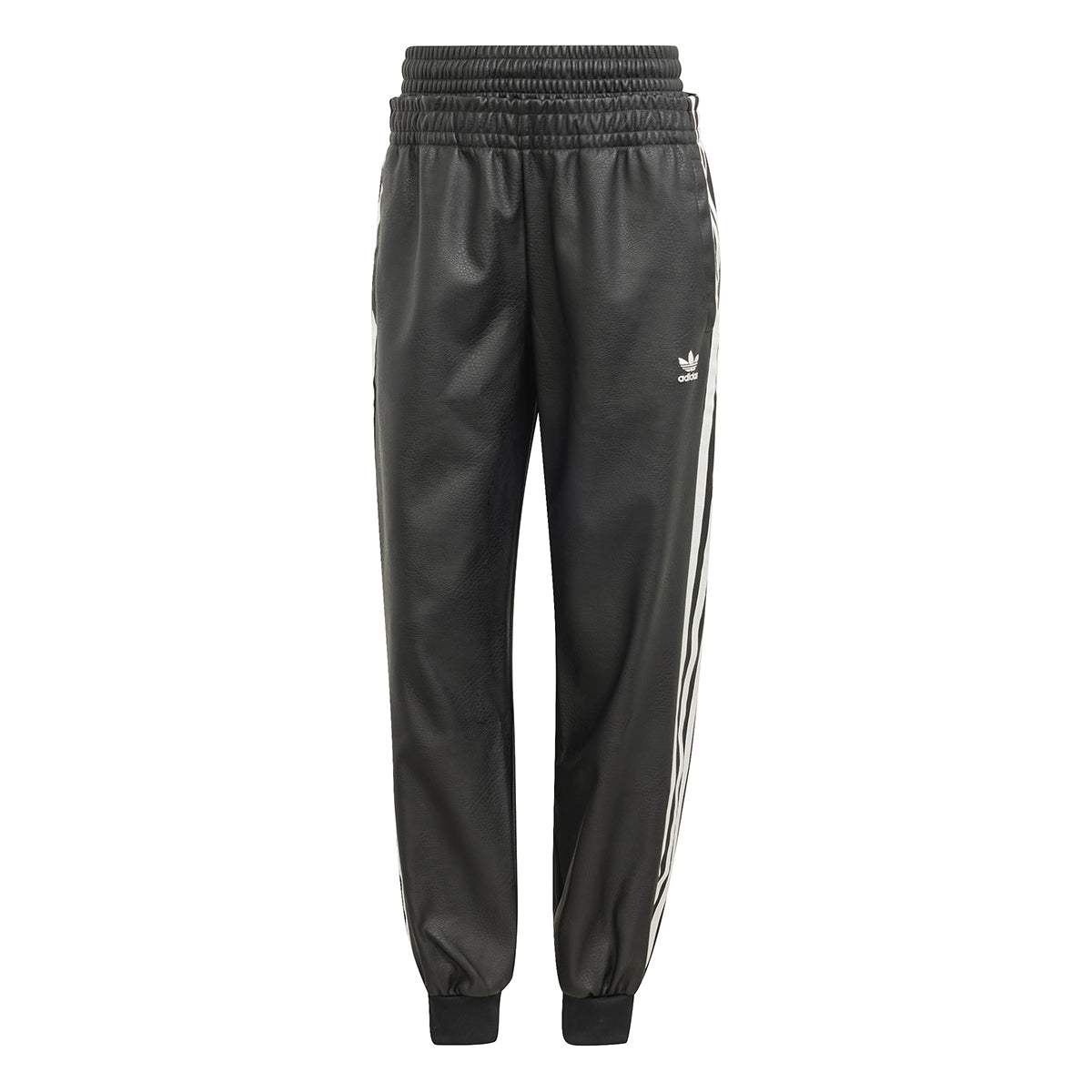 FAUX LEATHER SST TRACKPANT