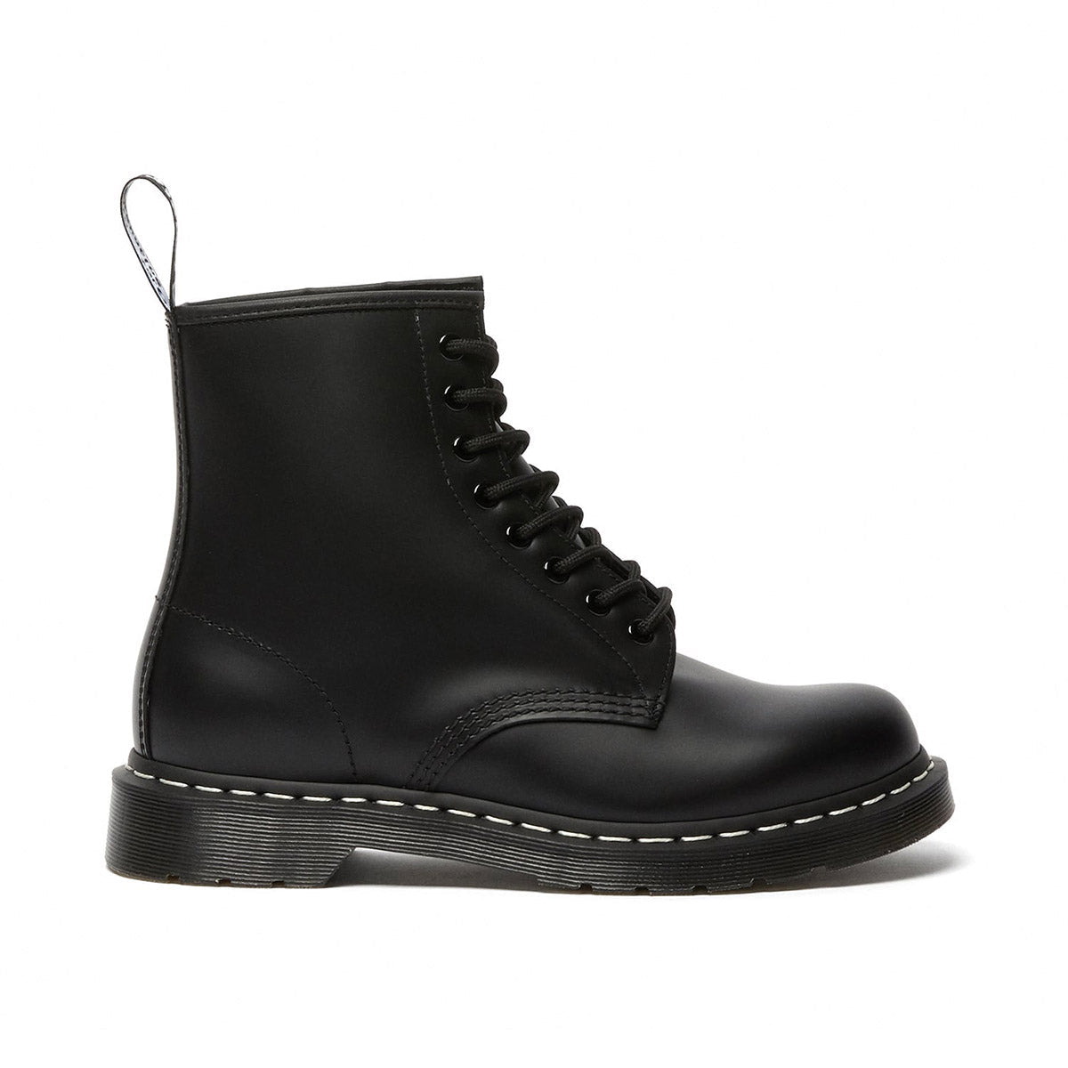 Dr. MARTENS 1460 White Stitch 8 Eye Boots ドクターマーチン 1460 ホワイトステッチ 8 ホール ブーツ 24758001【メンズ エイトホールブーツ レザーブーツ 定番モデル ミッドカットブーツ 26FW】