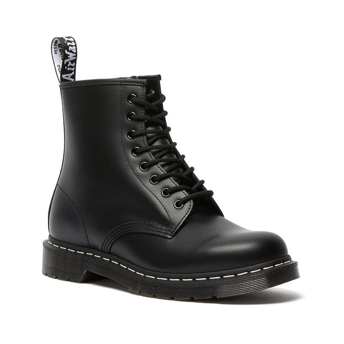 Dr. MARTENS 1460 White Stitch 8 Eye Boots ドクターマーチン 1460 ホワイトステッチ 8 ホール ブーツ 24758001【メンズ エイトホールブーツ レザーブーツ 定番モデル ミッドカットブーツ 26FW】