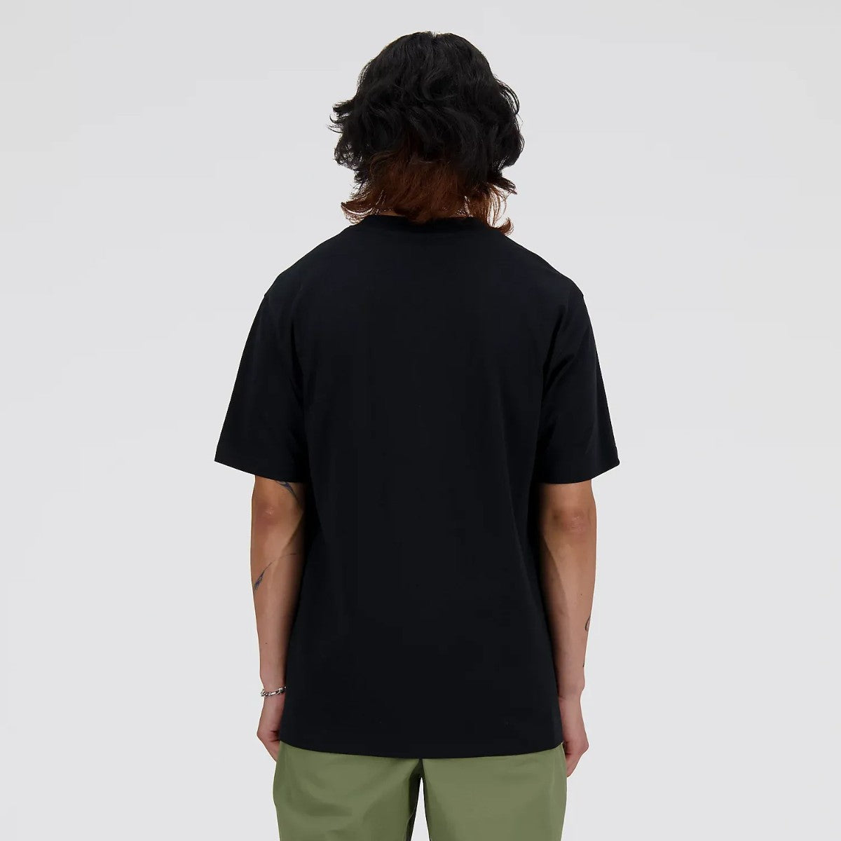 New Balance Athletics Cotton T-Shirt ニューバランス アスレチックス コットン Tシャツ MT41533【メンズ Tシャツ 半袖 コットンジャージー ロゴ刺繍 25FW】