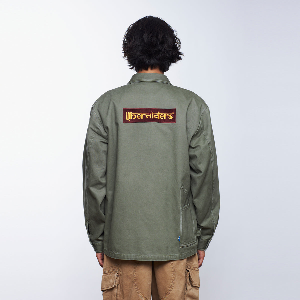 GARMENTDYED ZIP JACKET