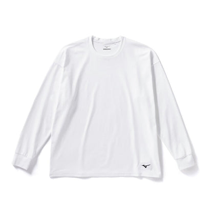 MIZUNO LOOSE FIT T-SHIRT (LONG SLEEVE) ミズノ ルーズフィットTシャツ(長袖) 32MA4US3【メンズ ストリートファッション ルーズフィットTシャツ スポーツウェア ストレッチ素材 可動域向上 26SS】