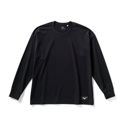 MIZUNO LOOSE FIT T-SHIRT (LONG SLEEVE) ミズノ ルーズフィットTシャツ(長袖) 32MA4US3【メンズ ストリートファッション ルーズフィットTシャツ スポーツウェア ストレッチ素材 可動域向上 26SS】