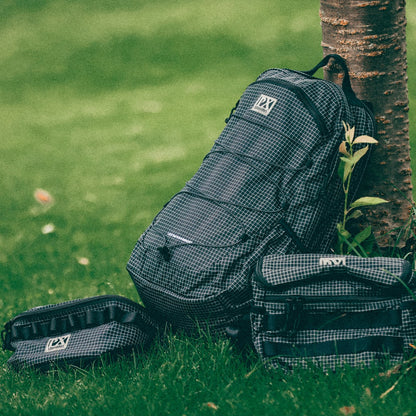 GRID NYLON TRAVERSE BACKPACK