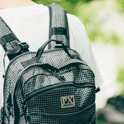 GRID NYLON TRAVERSE BACKPACK