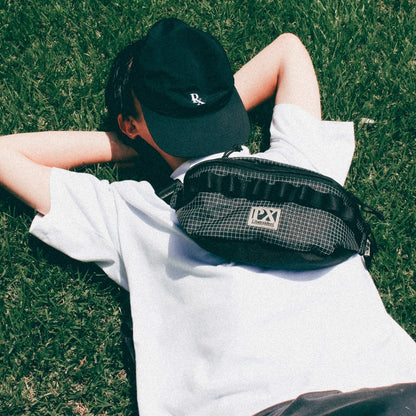 GRID NYLON FANNY PACK