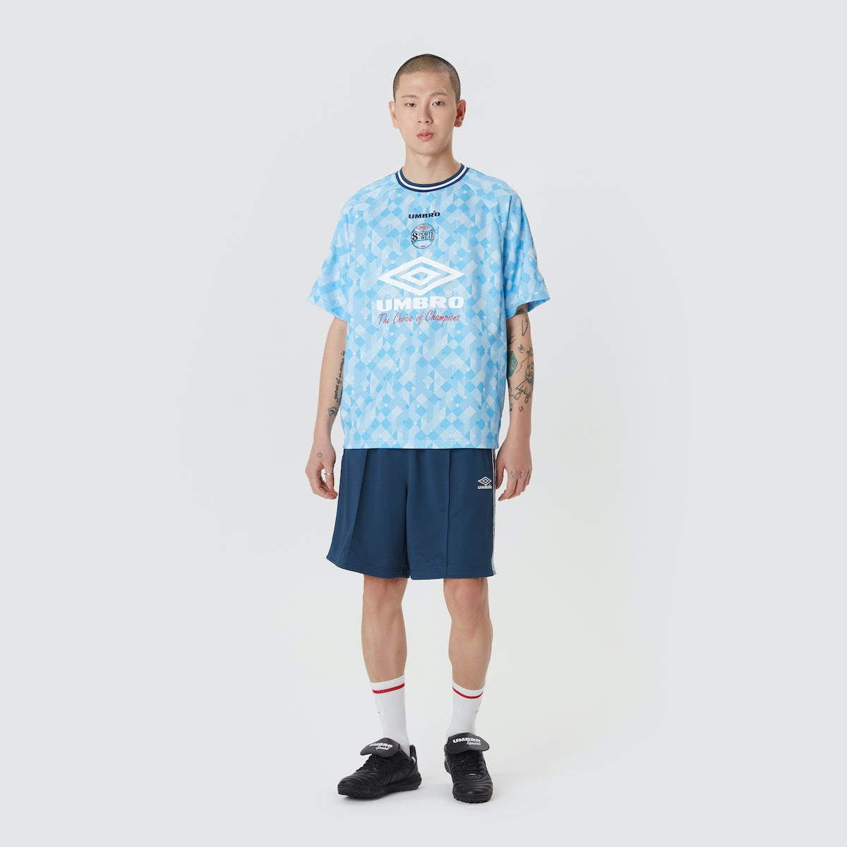 HBL OG SIDE TAPE CREW-NECK SHORT SLEEVE SHIRT