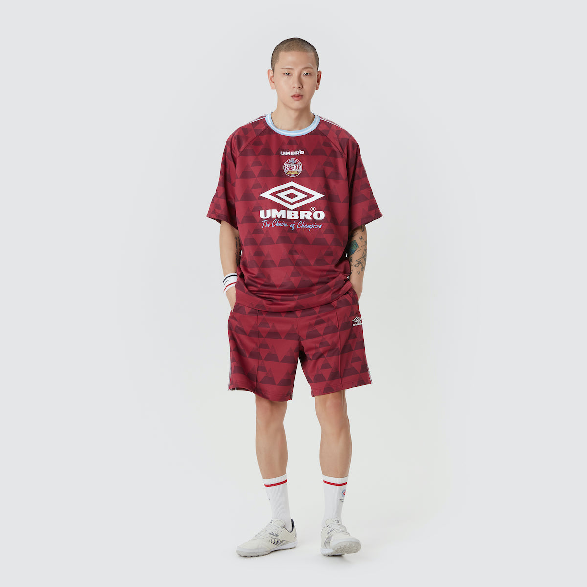 HBL OG SIDE TAPE CREW-NECK SHORT SLEEVE SHIRT