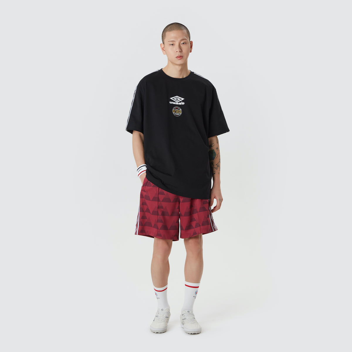 HBL OG SIDE TAPE OVERSIZED FIT SHORT SLEEVE SHIRT