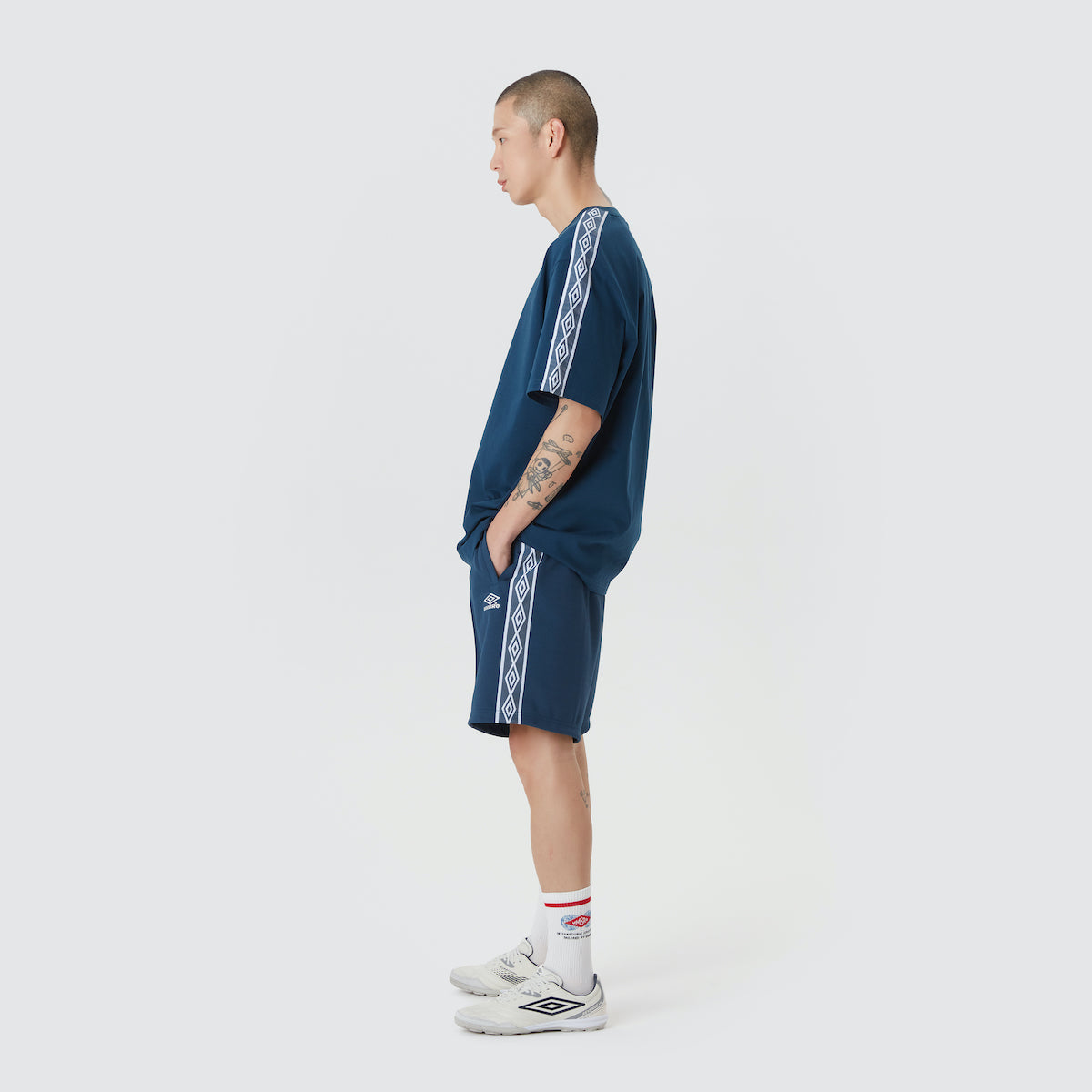 HBL OG SIDE TAPE OVERSIZED FIT SHORT SLEEVE SHIRT