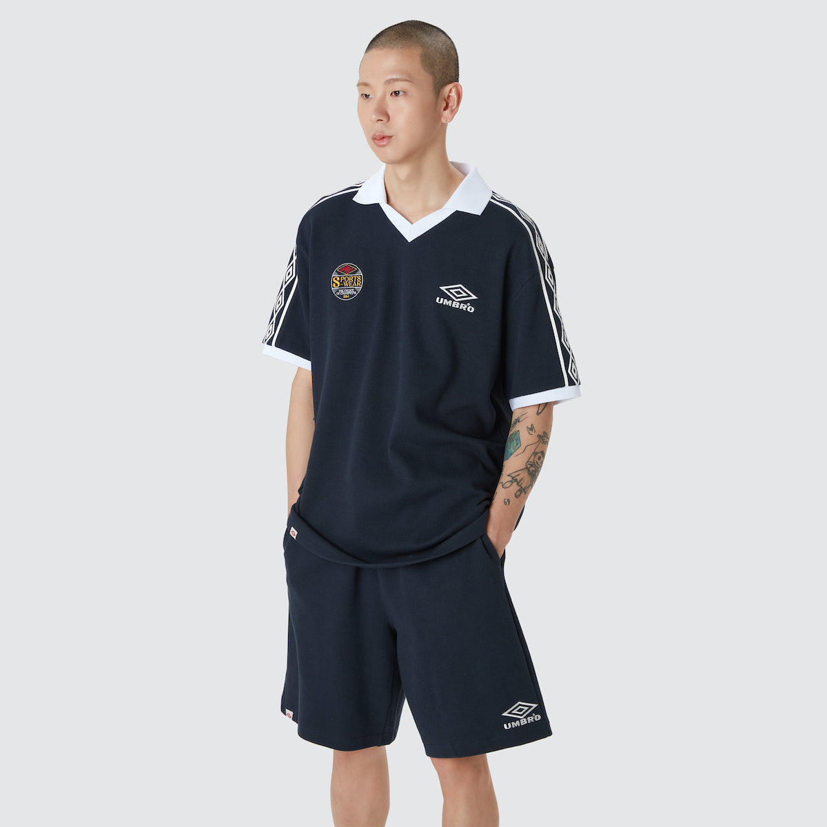 HBL OG WAFFLE FABRIC SHORT SLEEVE SHIRT