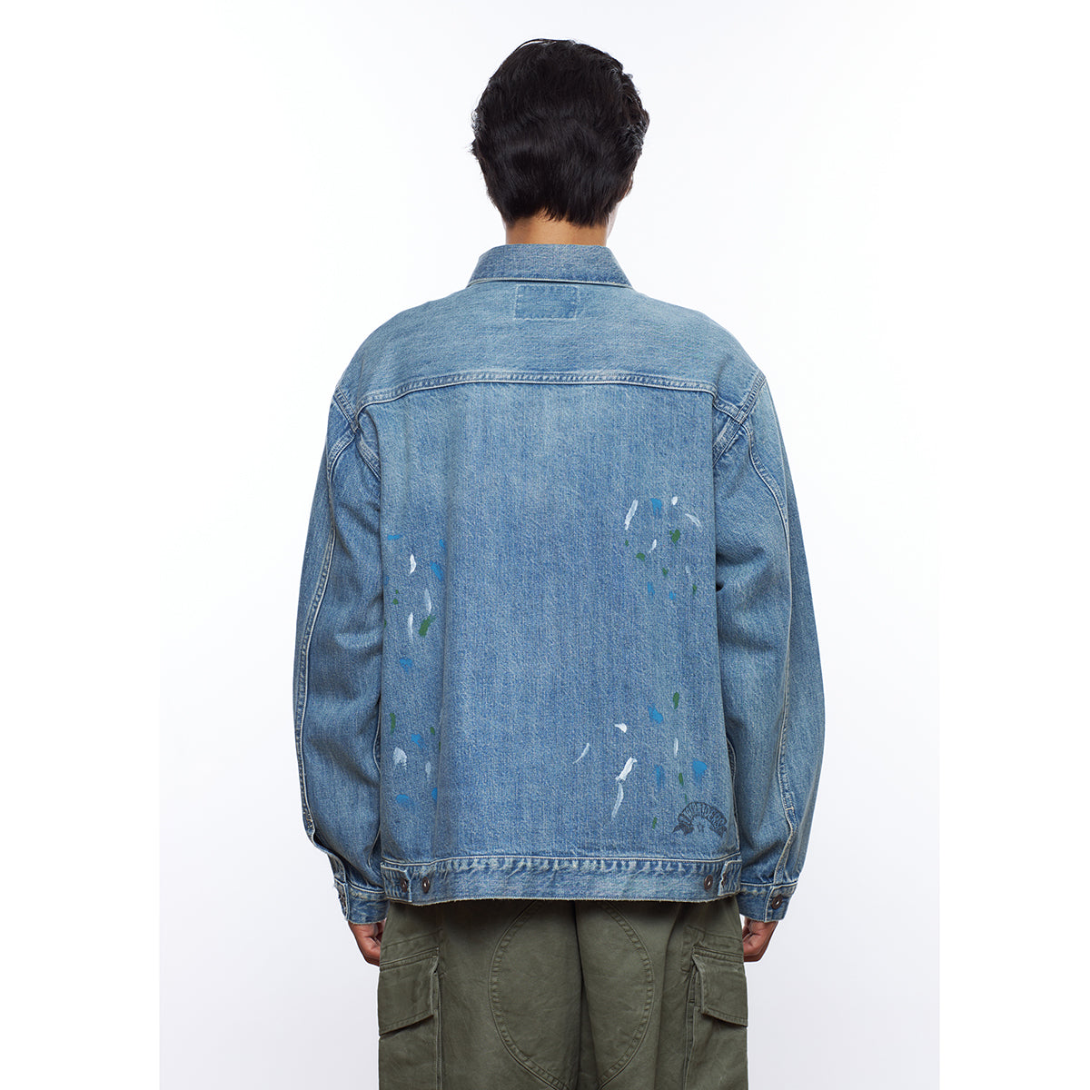 FLAG DENIM JACKET