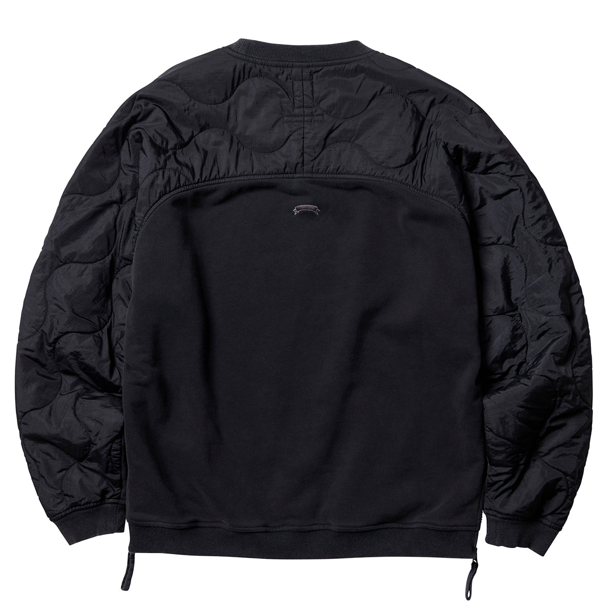 COTTON FLEECE QUILTED CREWNECK III