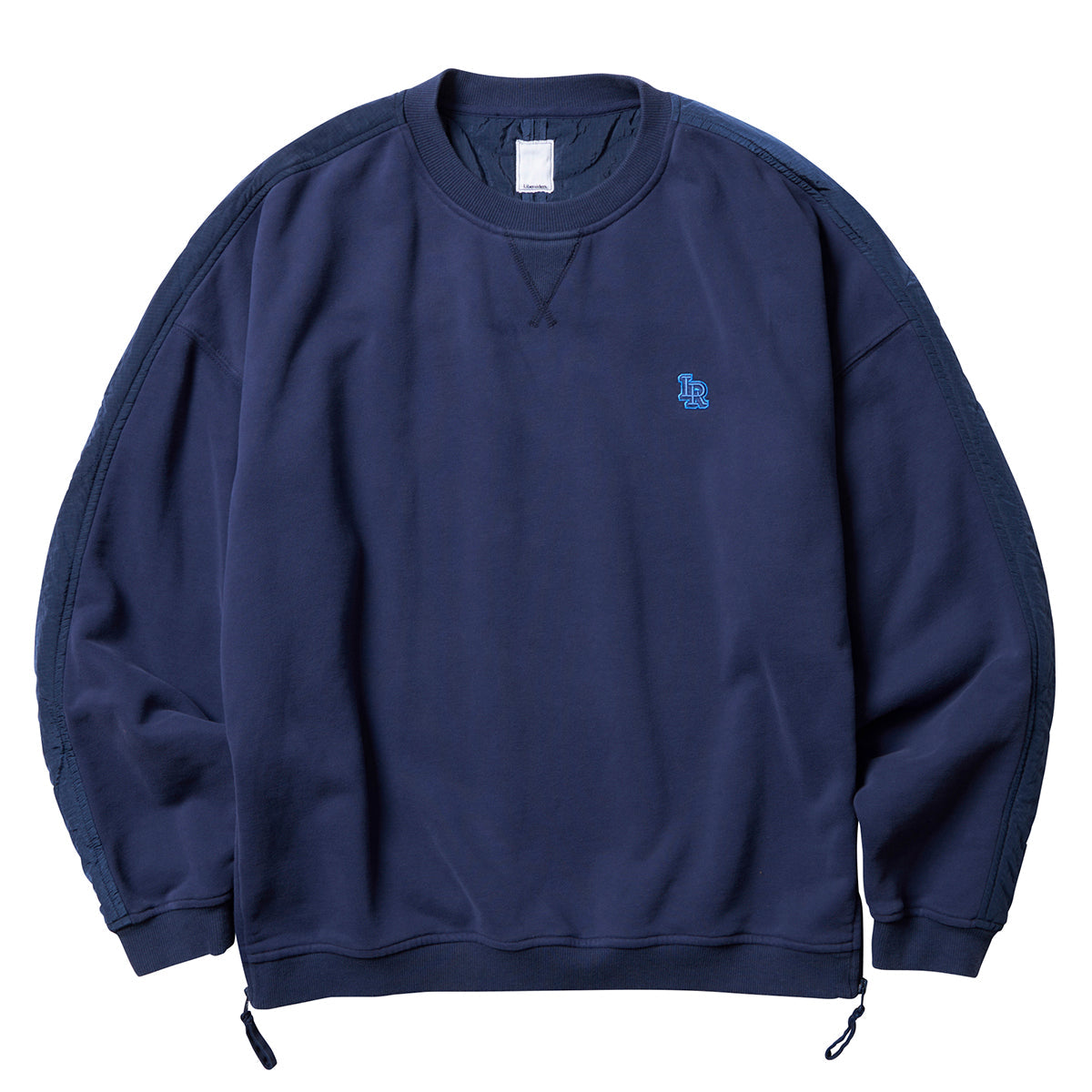 COTTON FLEECE QUILTED CREWNECK III