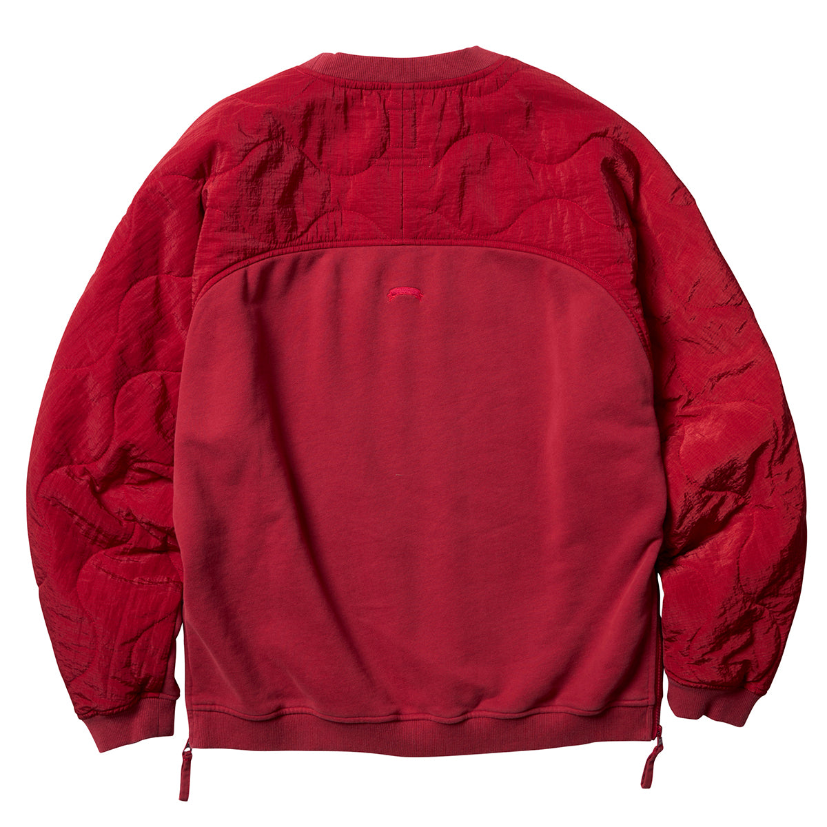 COTTON FLEECE QUILTED CREWNECK III