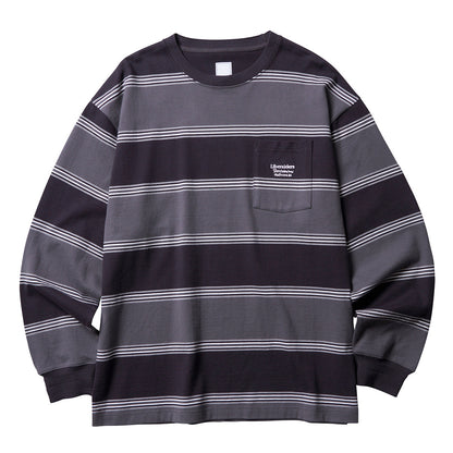 STRIPE L/S TEE