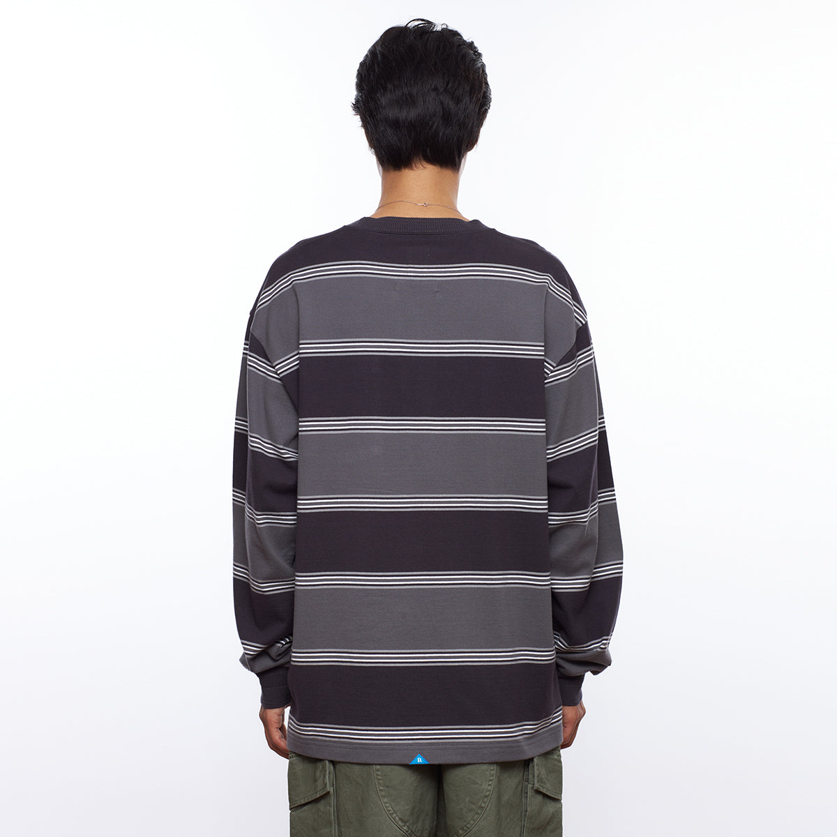 STRIPE L/S TEE