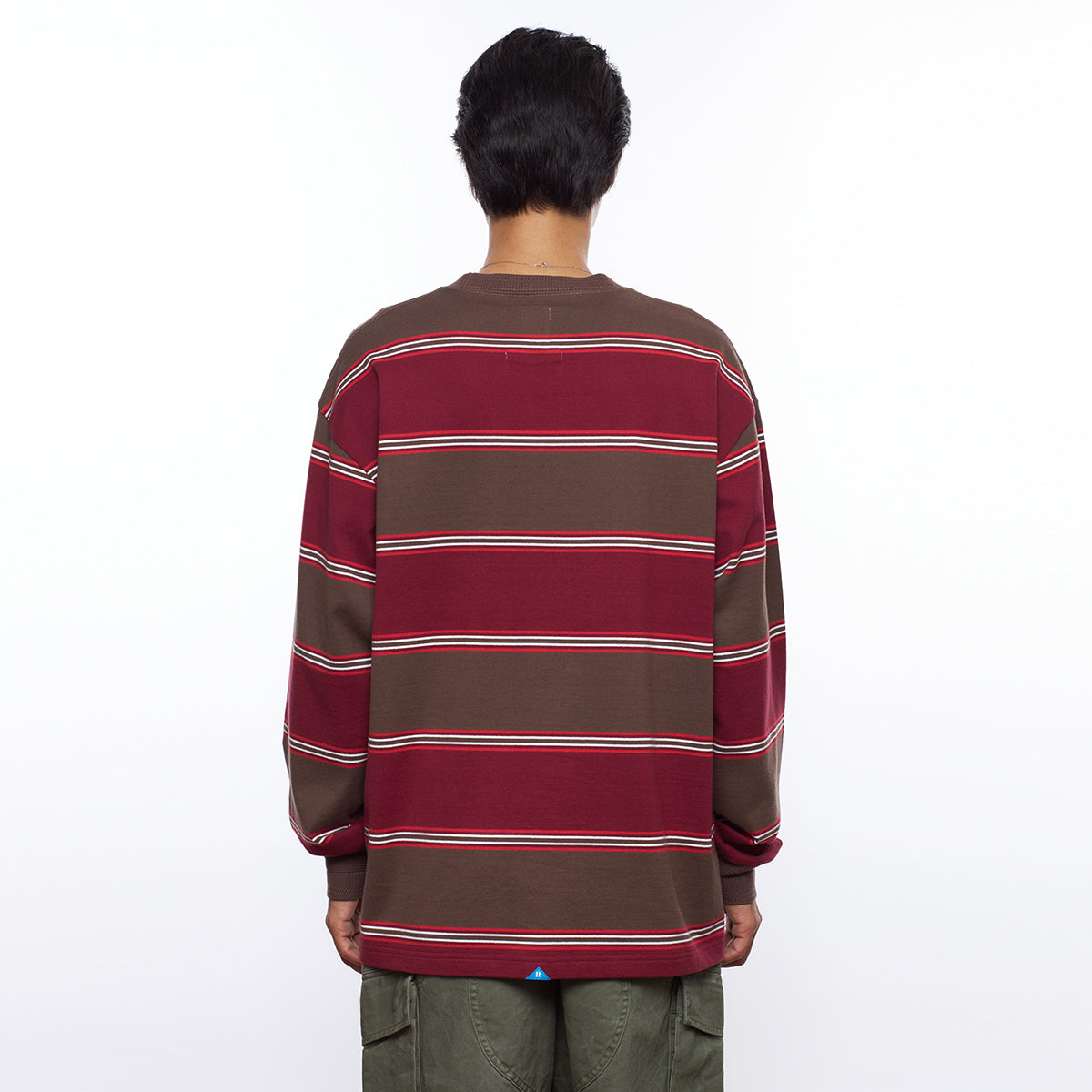 STRIPE L/S TEE