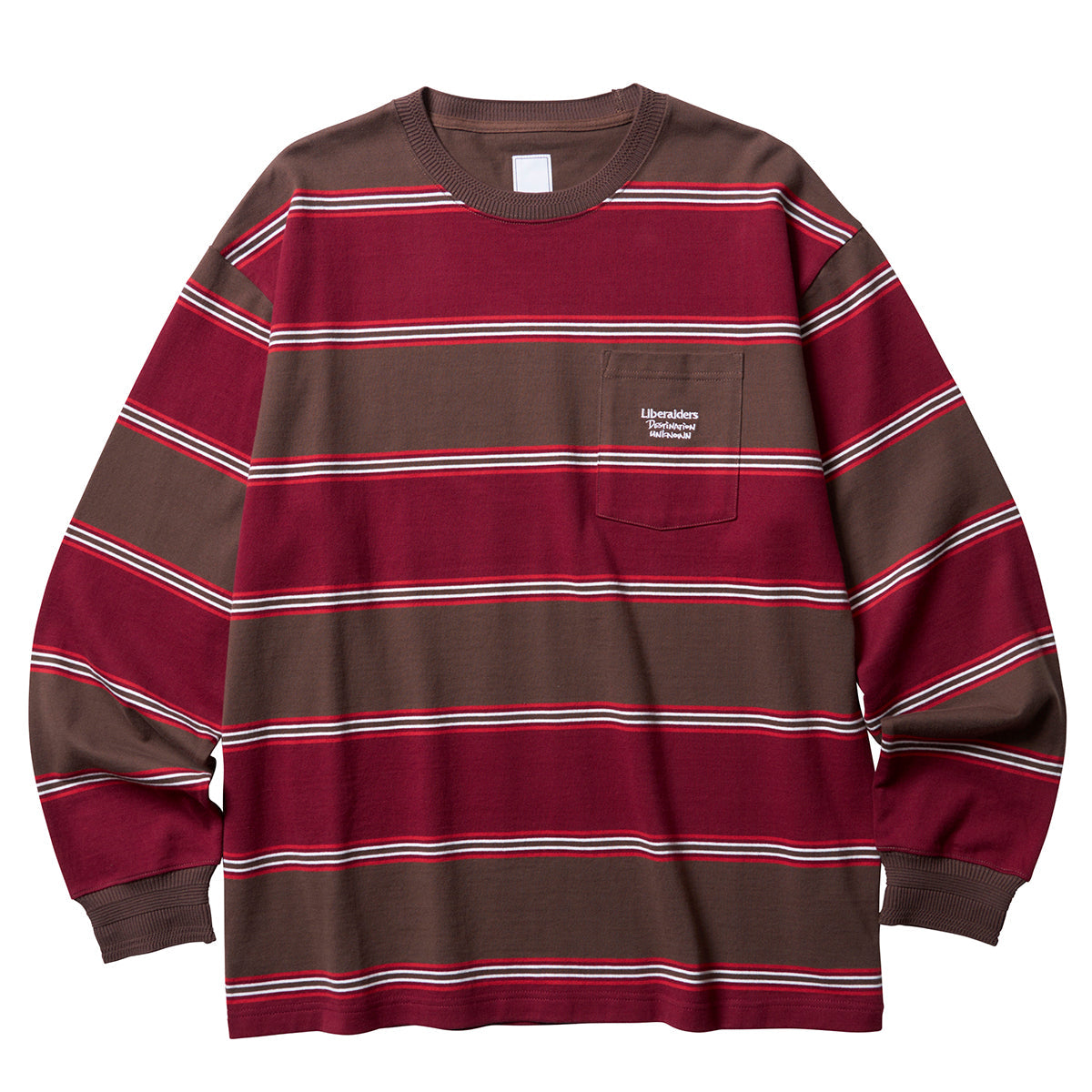 STRIPE L/S TEE