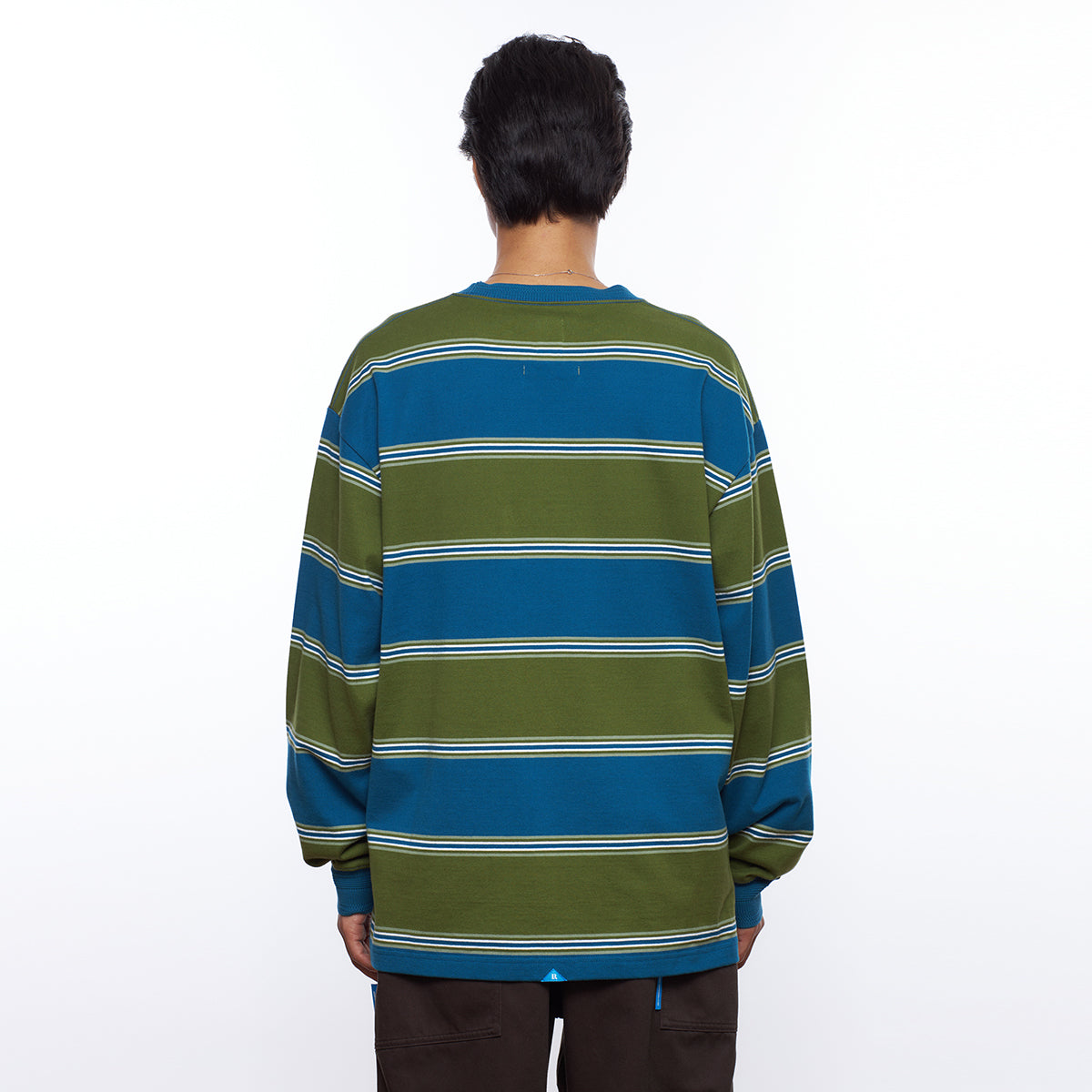 STRIPE L/S TEE