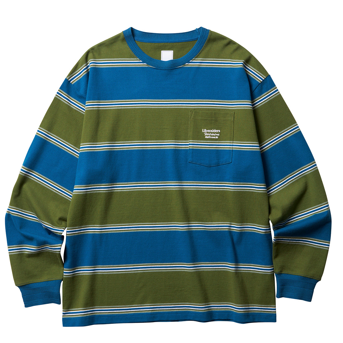 STRIPE L/S TEE