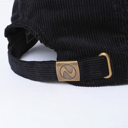 OVAL LOGO CORDUROY CAP