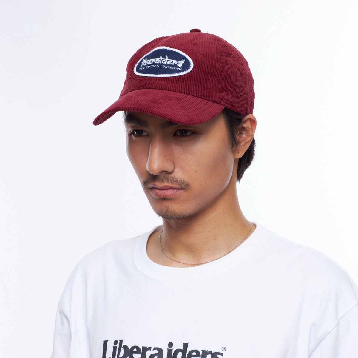 OVAL LOGO CORDUROY CAP