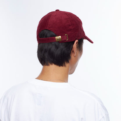 OVAL LOGO CORDUROY CAP