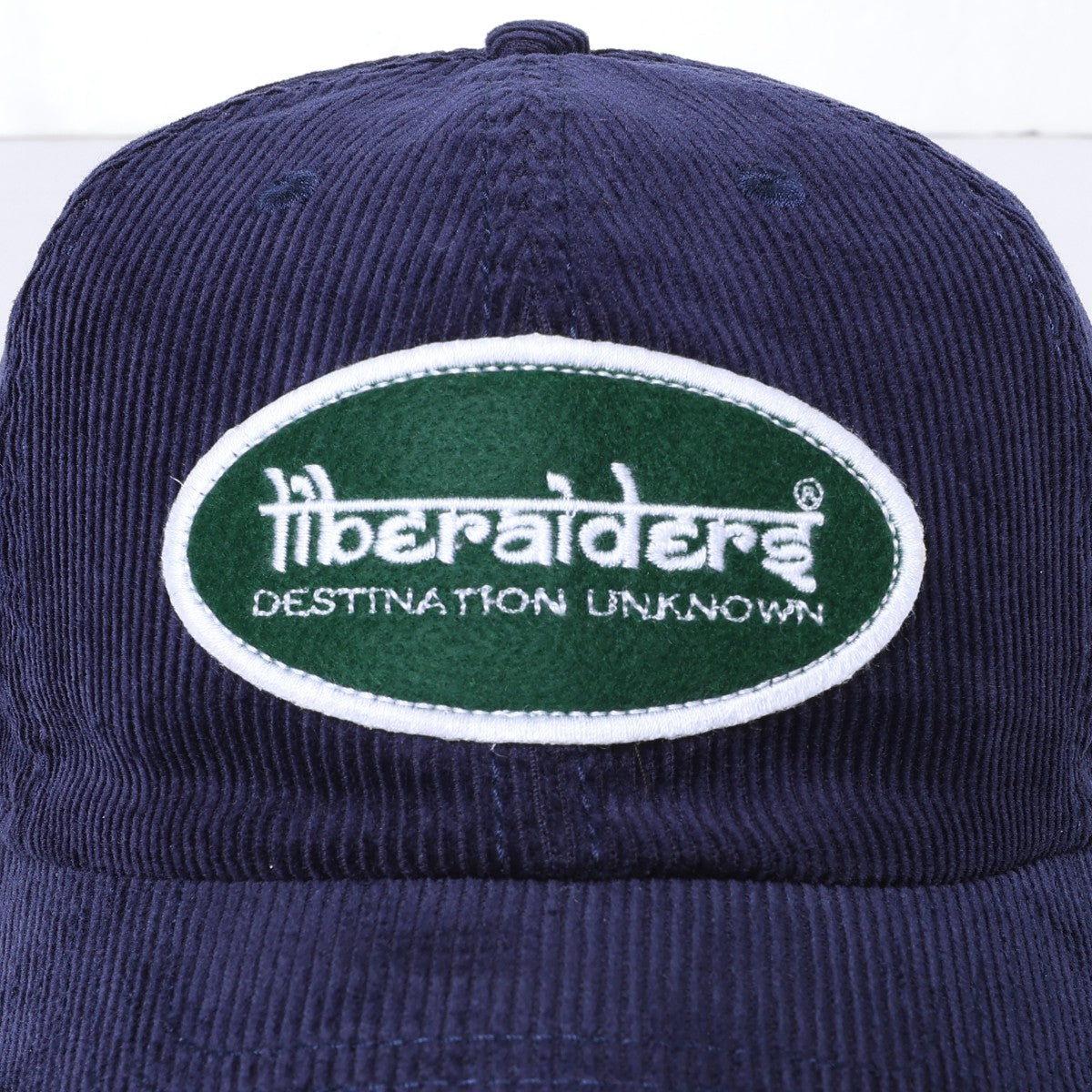 OVAL LOGO CORDUROY CAP