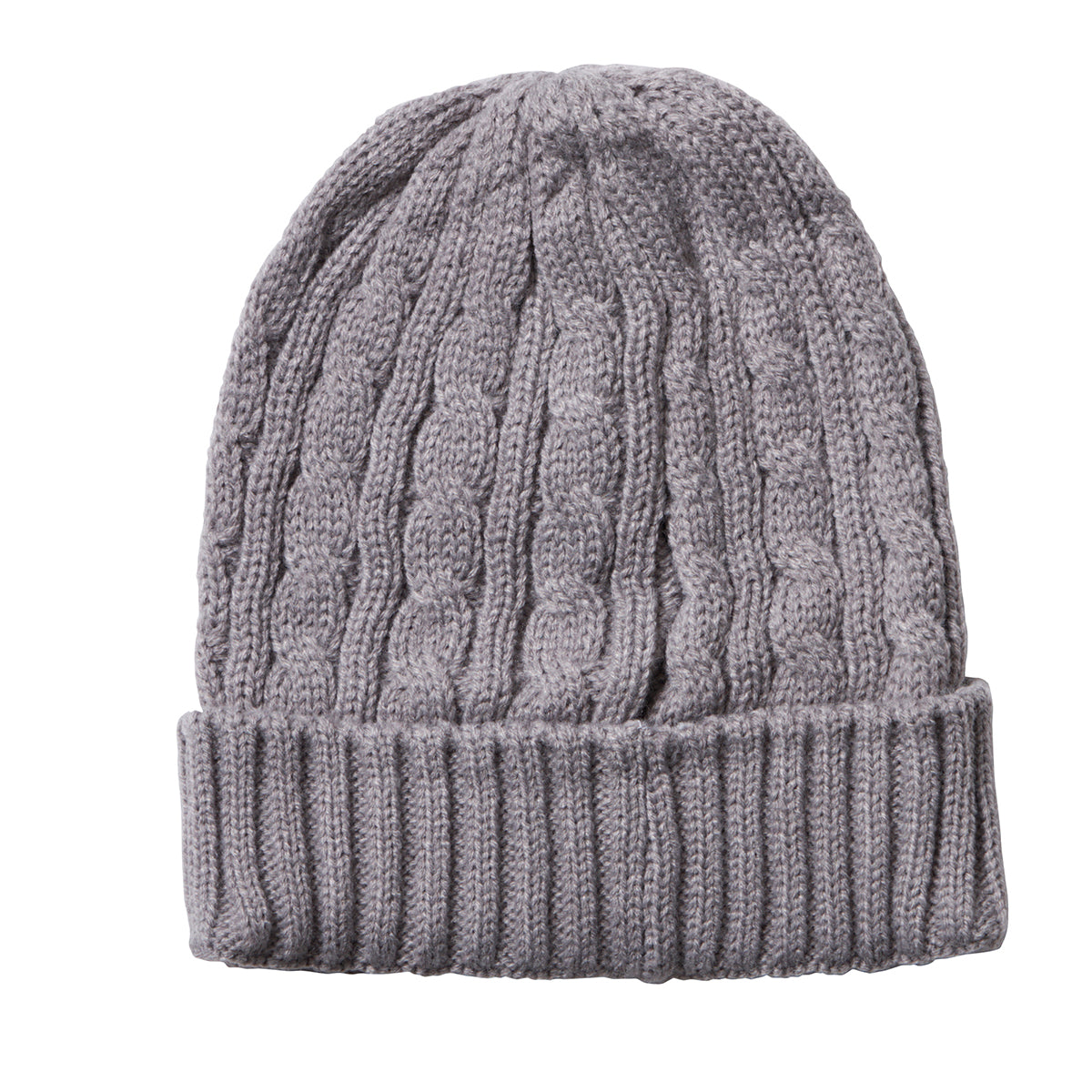 CABLE KNIT CAP