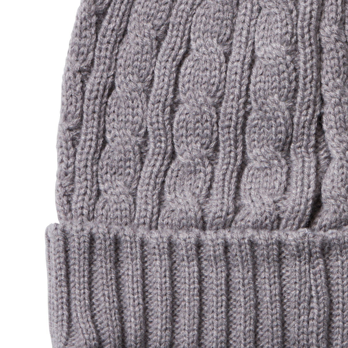 CABLE KNIT CAP