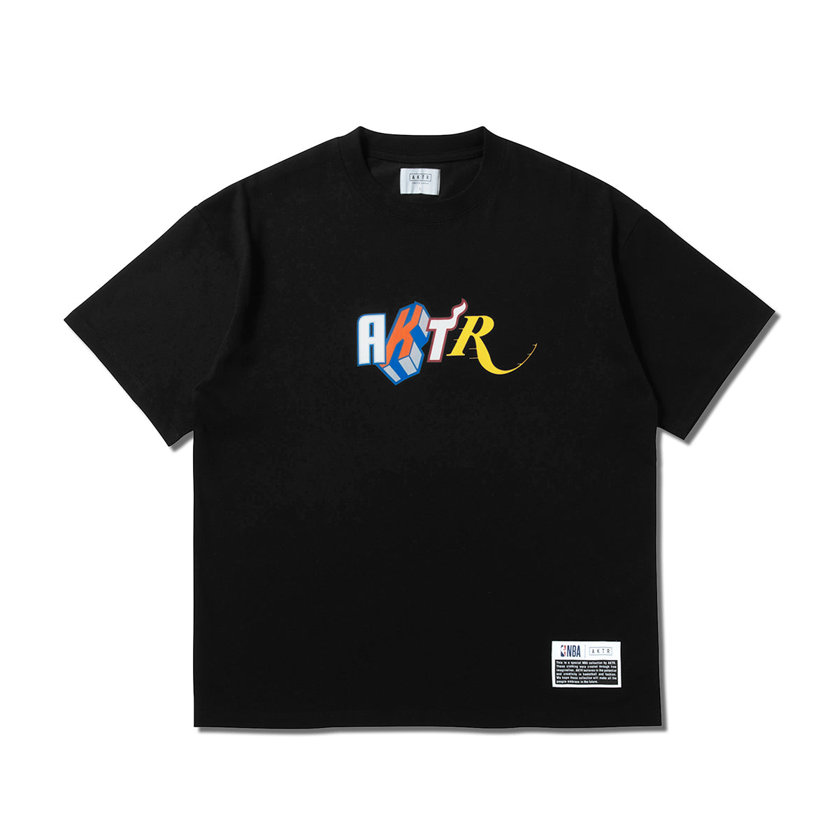 NBA x AKTR CUT UP LOGO COTTON TEE 