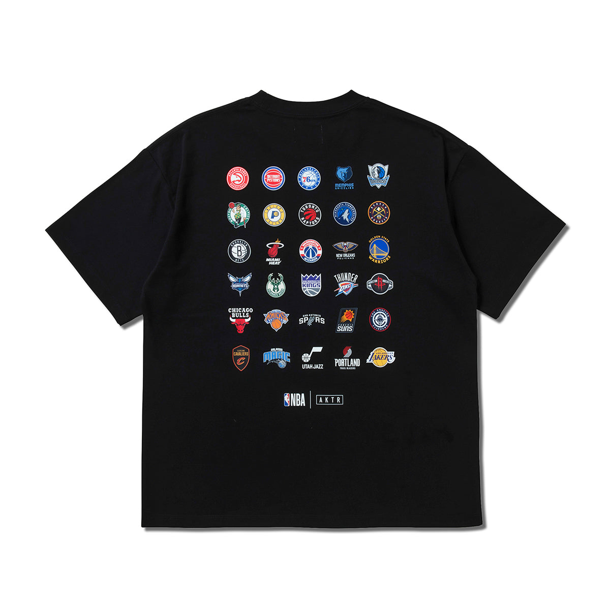 NBA x AKTR CUT UP LOGO COTTON TEE 