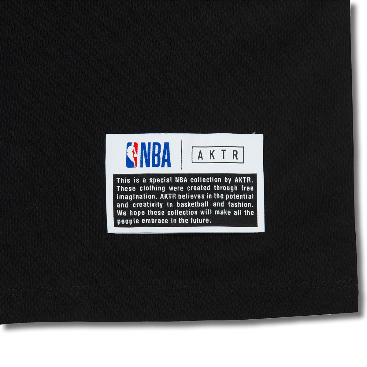 NBA x AKTR CUT UP LOGO COTTON TEE 