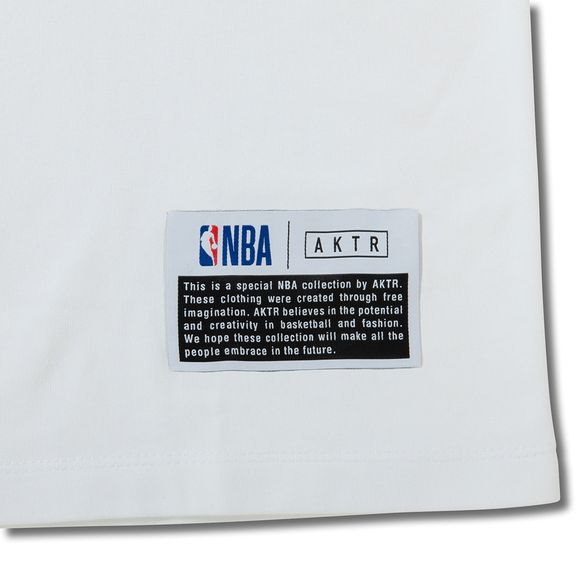 NBA x AKTR CUT UP LOGO COTTON TEE 